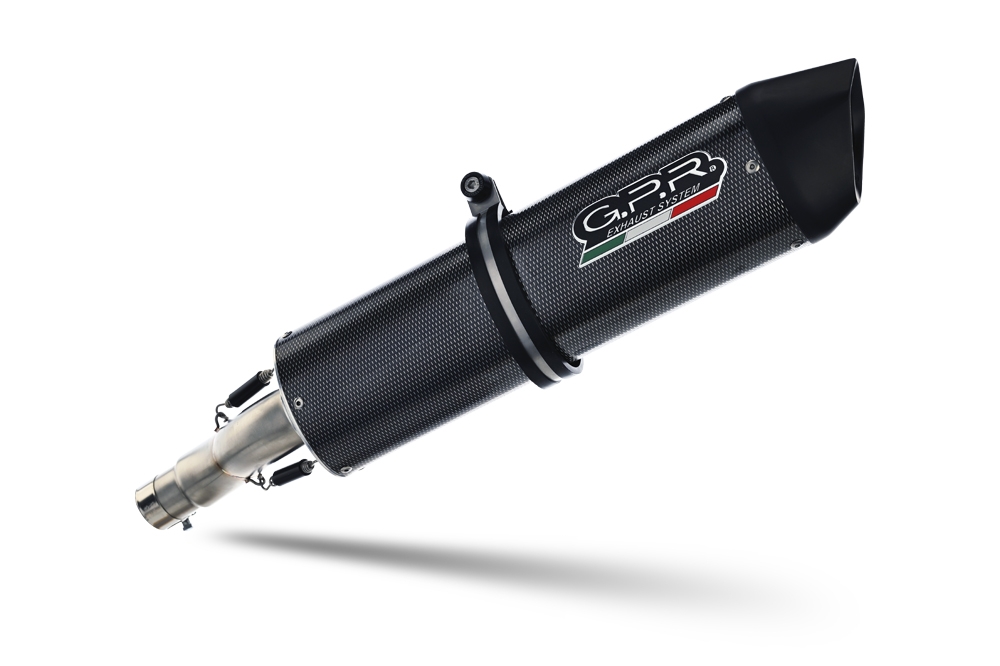 Pot echappement compatible avec Moto Guzzi Norge 850 2006-2011, Furore Poppy, Échappement légal, homologué,silencieux avec db killer amovible et tuyau de liaison spécifique 