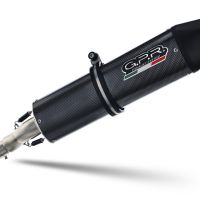 Pot echappement compatible avec Bmw G 650 Gs -Sertao 2010-2016, Furore Poppy, Échappement légal, homologué,silencieux avec db killer amovible et tuyau de liaison spécifique 