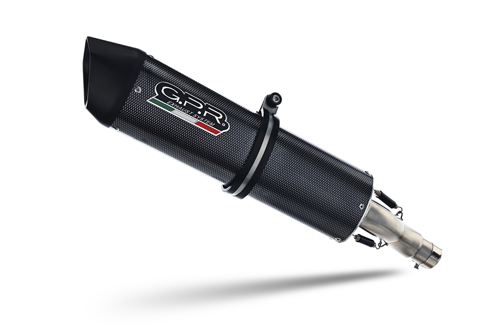 Pot echappement compatible avec Aprilia Rx 125 2018-2020, Furore Evo4 Poppy, Échappement légal, homologué,silencieux avec db killer amovible et tuyau de liaison spécifique 