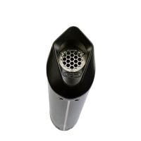 Pot echappement compatible avec Aprilia Rx 125 2018-2020, Furore Evo4 Poppy, Échappement légal, homologué,silencieux avec db killer amovible et tuyau de liaison spécifique 