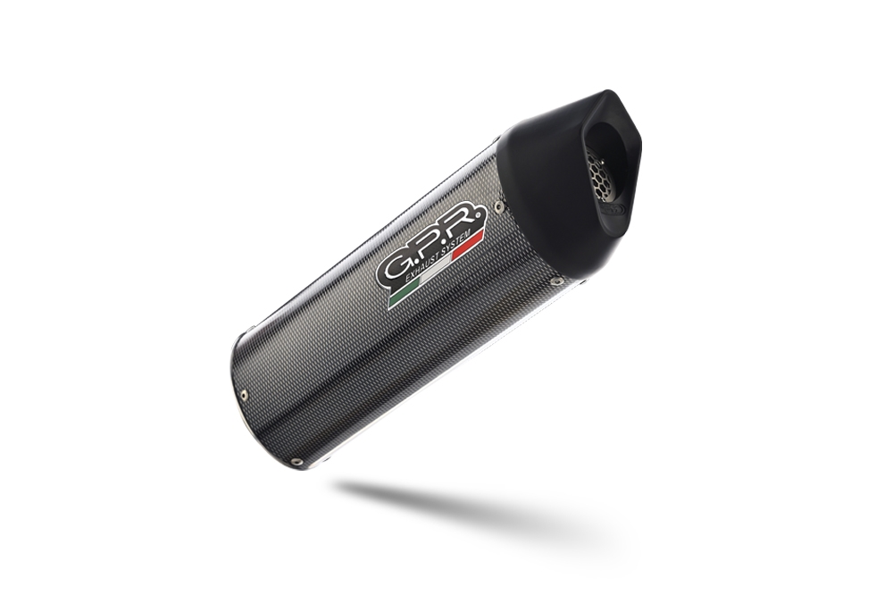 Pot echappement compatible avec Husqvarna Supermoto 701 USA Market only 2021-2024, Furore Evo4 Poppy, Pot Echappement homologué pour les marchés non européens 