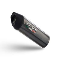Pot echappement compatible avec Bmw G 310 Gs 2017-2021, Furore Evo4 Poppy, Pot échappement complet, non légal pour les pays de l'UE, avec db killer amovible 