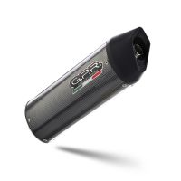 Pot echappement compatible avec Husqvarna TE 410 E 2005-2006, Furore Poppy, Pot échappement homologué et légal, silencieux avec mi-collecteur y db killer amovible 