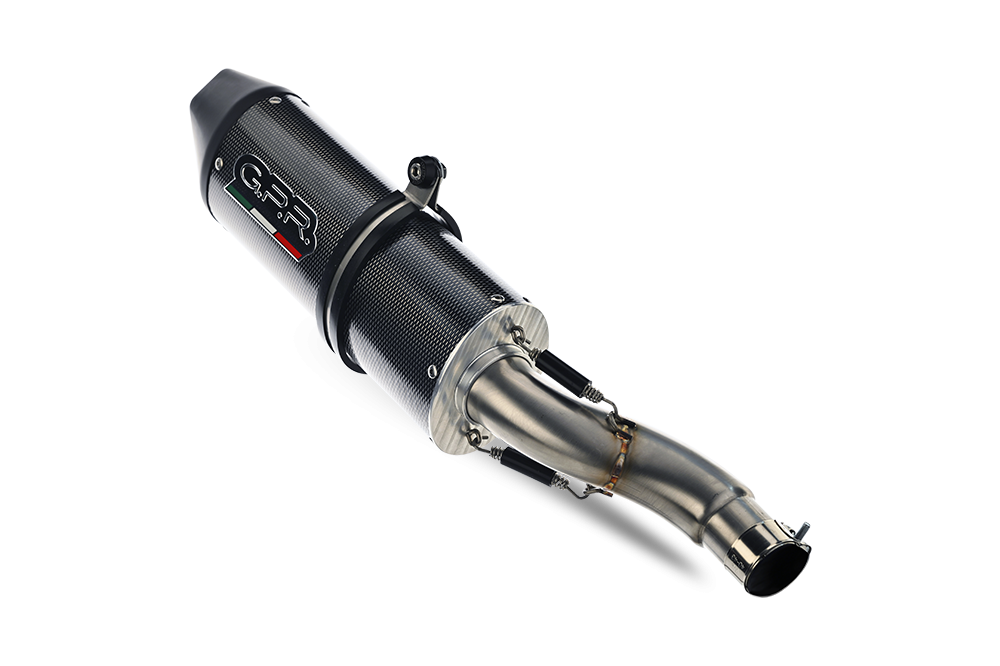 Pot echappement compatible avec Honda Cbr 1000 Rr 2014-2016, Furore Poppy, Pot échappement racing, avec les tuyaux de liaison, article sans homologation 
