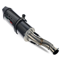 Pot echappement compatible avec Honda Cbr 1000 Rr 2014-2016, Furore Poppy, Pot échappement racing, avec les tuyaux de liaison, article sans homologation 
