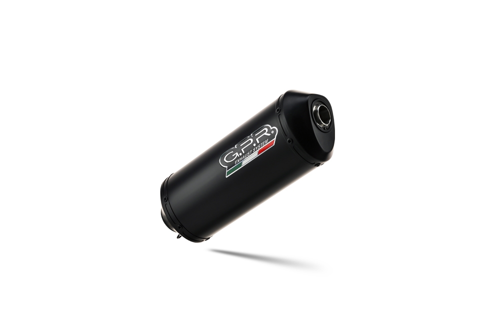 Pot echappement compatible avec Moto Guzzi Stelvio 1200 4V 2008-2010, Ghisa , Échappement légal, homologué,silencieux avec db killer amovible et tuyau de liaison spécifique 