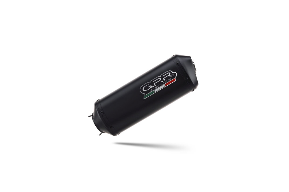 Pot echappement compatible avec Moto Guzzi Stelvio 1200 4V 2008-2010, Ghisa , Échappement légal, homologué,silencieux avec db killer amovible et tuyau de liaison spécifique 