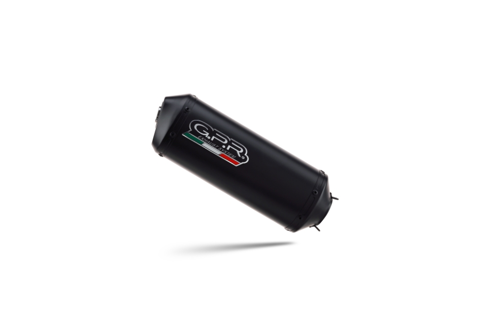 Pot echappement compatible avec Tuning TUNING 1980-2021, Ghisa , Silencieux racing à adapter au collecteur d'origine, livré avec db killer amovible 