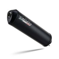 Pot echappement compatible avec Honda Transalp XL 650 V 2000-2006, Ghisa , Échappement légal, homologué,silencieux avec db killer amovible et tuyau de liaison spécifique 