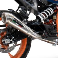 Pot echappement compatible avec Husqvarna Vitpilen 250 2024-2025, Powercone Evo, Échappement légal, homologué,silencieux avec db killer amovible et tuyau de liaison spécifique 