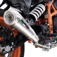 Pot echappement compatible avec Husqvarna Vitpilen 250 2024-2025, Powercone Evo, Échappement légal, homologué,silencieux avec db killer amovible et tuyau de liaison spécifique 