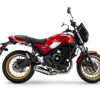 Pot echappement compatible avec Kawasaki Z 650 RS 2024-2025, M3 Inox , Pot echappement racing, ligne complet, fourni avec collecteur spécifique, article sans homologation 