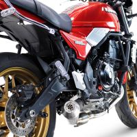 Pot echappement compatible avec Kawasaki Z 650 RS 2024-2025, Ultracone, Pot echappement racing, ligne complet, fourni avec collecteur spécifique, article sans homologation 