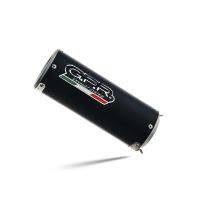 Pot echappement compatible avec Yamaha Tracer 700 2016-2019, M3 Black Titanium, Pot échappement complet, non légal pour les pays de l'UE, avec db killer amovible 