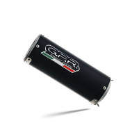 Pot echappement compatible avec Yamaha Tracer 700 2016-2019, M3 Black Titanium, Pot échappement complet, non légal pour les pays de l'UE, avec db killer amovible 