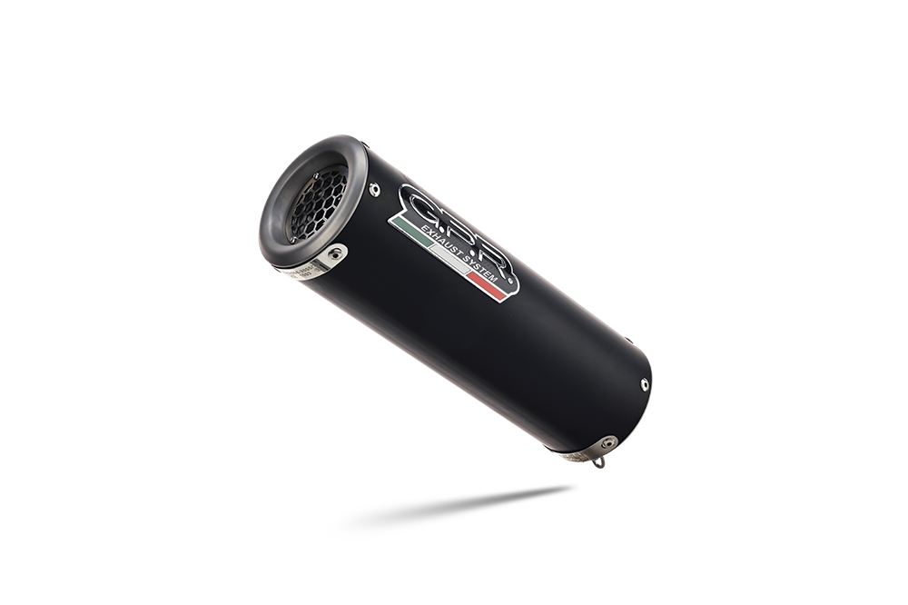 Pot echappement compatible avec Bmw F 900 XR-R 2020-2025, M3 Black Titanium, Échappement légal, homologué,silencieux avec db killer amovible et tuyau de liaison spécifique 