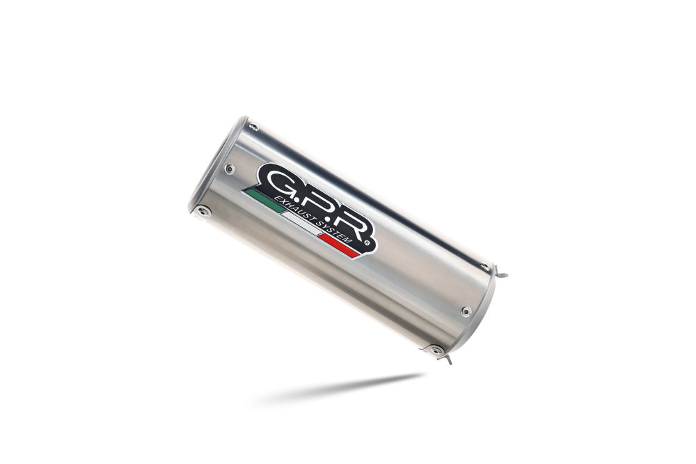 Pot echappement compatible avec Yamaha Xsr 700 2021-2024, M3 Inox , Pot échappement complet, non légal pour les pays de l'UE, avec db killer amovible 