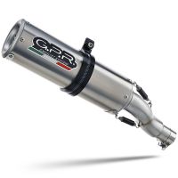 Pot echappement compatible avec Kawasaki Versys 650 2006-2014, M3 Inox , Échappement légal, homologué,silencieux avec db killer amovible et tuyau de liaison spécifique 