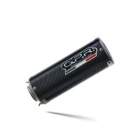 Pot echappement compatible avec Aprilia Shiver 900 2017-2020, M3 Poppy , Paire de pot d'échappement homologuées, livrées avec db killer amovible et raccords spécifiques 