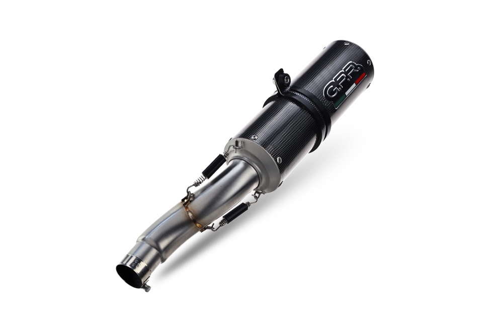 Pot echappement compatible avec Bmw R 1200 R 2006-2010, M3 Poppy , Échappement légal, homologué,silencieux avec db killer amovible et tuyau de liaison spécifique 
