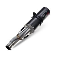 Pot echappement compatible avec Bmw R 1200 R 2006-2010, M3 Poppy , Échappement légal, homologué,silencieux avec db killer amovible et tuyau de liaison spécifique 