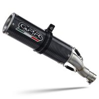 Pot echappement compatible avec Kawasaki Versys 650 2006-2014, M3 Poppy , Échappement légal, homologué,silencieux avec db killer amovible et tuyau de liaison spécifique 