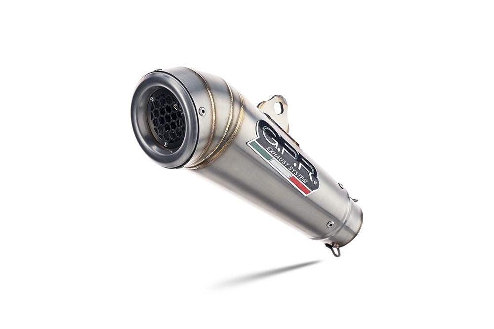 Pot echappement compatible avec Benelli Leoncino 500 Trail 2017-2024, Powercone Evo, Échappement légal, homologué,silencieux avec db killer amovible et tuyau de liaison spécifique 