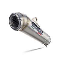 Pot echappement compatible avec Aprilia RS 457 2024-2025, Powercone Evo, Pot échappement complet, non légal pour les pays de l'UE, avec db killer amovible 