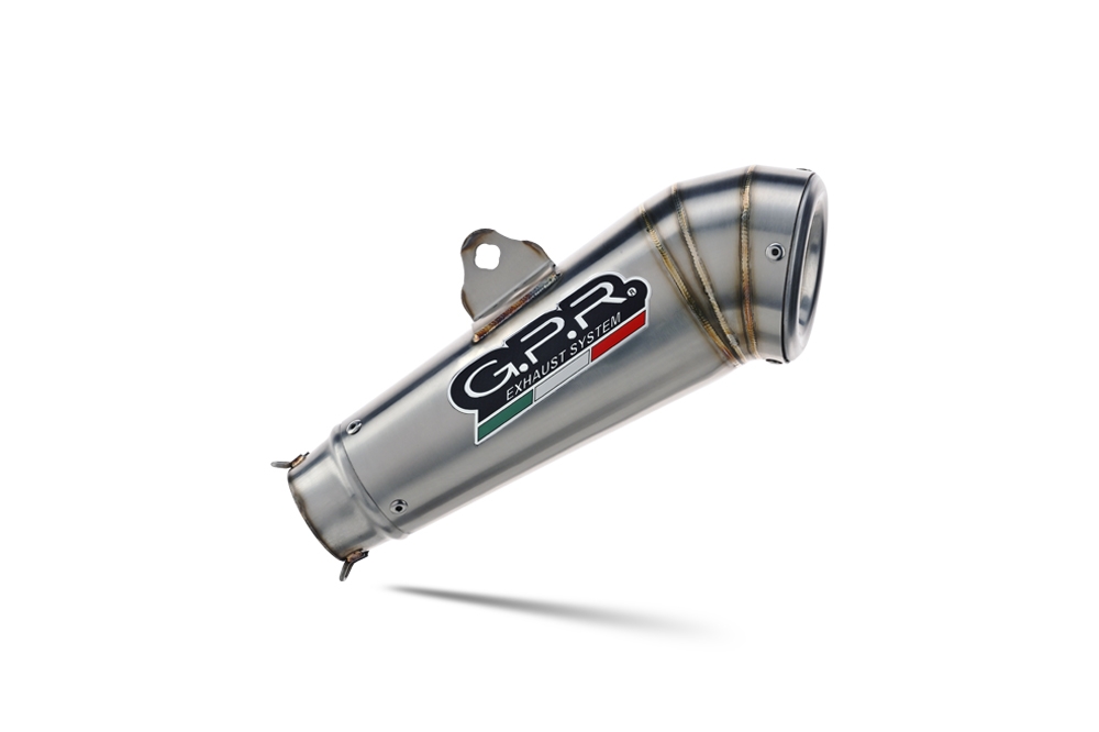 Pot echappement compatible avec Bmw R Nine-T 1200 -Pure -Racer -Scrambler -Urban G-S 2013-2016, Powercone Evo, Échappement légal, homologué,silencieux avec db killer amovible et tuyau de liaison spécifique 