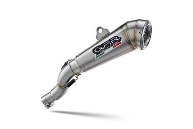 Pot echappement compatible avec Bmw R Nine-T 1200 -Pure -Racer -Scrambler -Urban G-S 2013-2016, Powercone Evo, Échappement légal, homologué,silencieux avec db killer amovible et tuyau de liaison spécifique 
