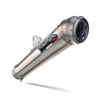 Pot echappement compatible avec Bmw F 700 Gs 2011-2015, Powercone Evo, Échappement légal, homologué,silencieux avec db killer amovible et tuyau de liaison spécifique 