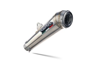 Pot echappement compatible avec Bmw F 800 Gs 2016-2018, Powercone Evo, Échappement légal, homologué,silencieux avec db killer amovible et tuyau de liaison spécifique 