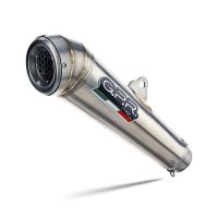 Pot echappement compatible avec Tuning TUNING 1980-2021, Powercone Evo, Silencieux racing à adapter au collecteur d'origine, livré avec db killer amovible 