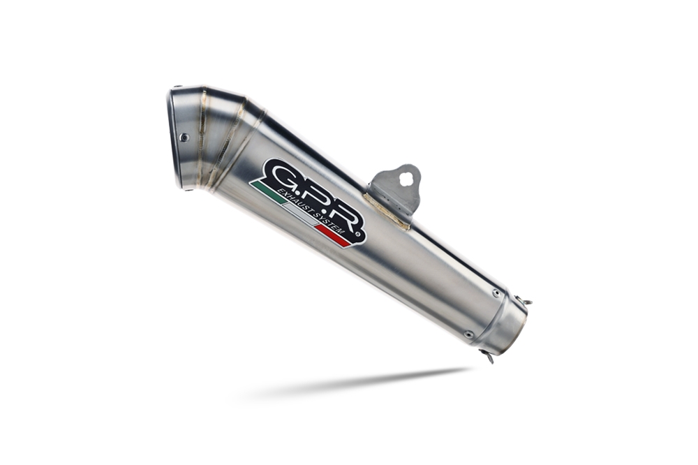 Pot echappement compatible avec Tuning TUNING 1980-2021, Powercone Evo, Silencieux racing à adapter au collecteur d'origine, livré avec db killer amovible 