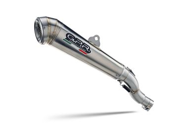 Pot echappement compatible avec Bmw C 650 Sport 2016-2020, Powercone Evo, Échappement légal, homologué,silencieux avec db killer amovible et tuyau de liaison spécifique 