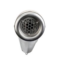 Pot echappement compatible avec Tuning TUNING 1980-2021, Powercone Evo, Silencieux racing à adapter au collecteur d'origine, livré avec db killer amovible 