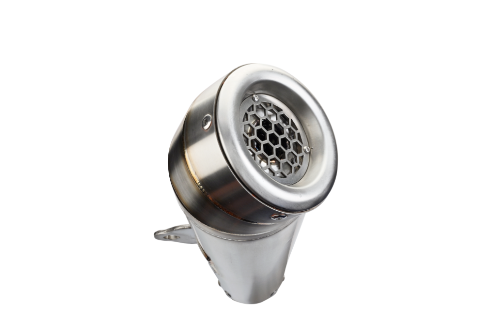 Pot echappement compatible avec Yamaha Xsr 700 2021-2024, Powercone Evo, Pot échappement complet, non légal pour les pays de l'UE, avec db killer amovible 