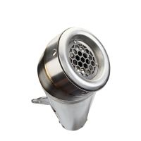 Pot echappement compatible avec Tuning TUNING 1980-2021, Powercone Evo, Silencieux racing à adapter au collecteur d'origine, livré avec db killer amovible 