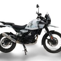 Pot echappement compatible avec Royal Enfield Guerrilla 450 2024-2025, Powercone Evo, Échappement légal, homologué,silencieux avec db killer amovible et tuyau de liaison spécifique 