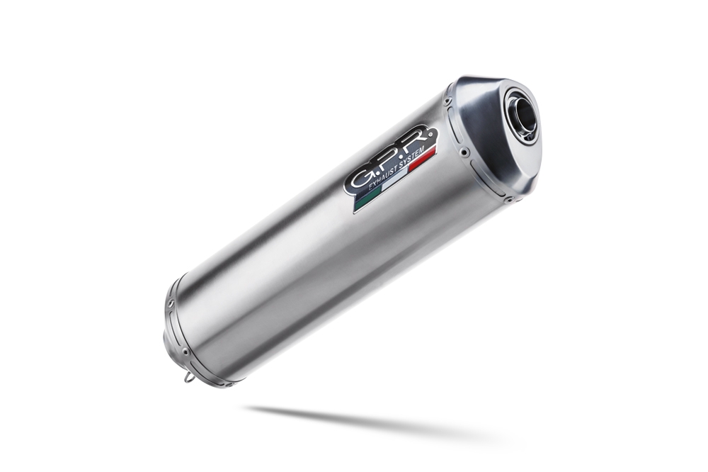 Pot echappement compatible avec Bmw R 1150 Rt 2000-2006, Satinox , Échappement légal, homologué,silencieux avec db killer amovible et tuyau de liaison spécifique 
