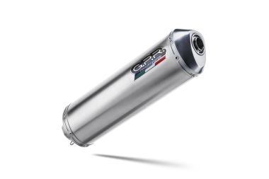 Pot echappement compatible avec Bmw G 650 X -Country -Challenge -Moto 2006-2012, Satinox , Échappement légal, homologué,silencieux avec db killer amovible et tuyau de liaison spécifique 