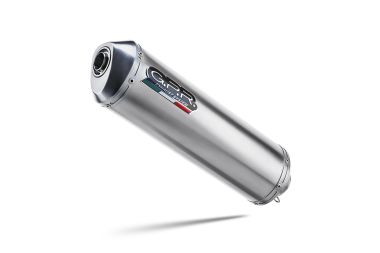 Pot echappement compatible avec Bmw R 1200 Gs -Adventure 2017-2018, Satinox , Échappement légal, homologué,silencieux avec db killer amovible et tuyau de liaison spécifique 