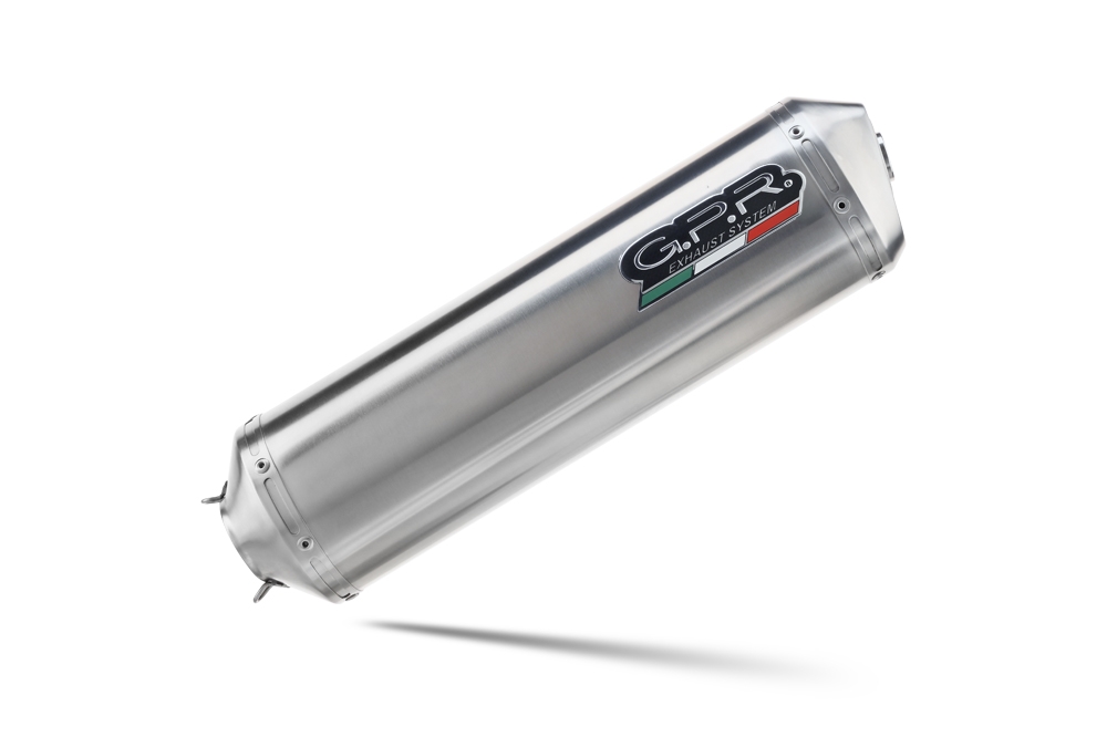 Pot echappement compatible avec Bmw R 1150 Rt 2000-2006, Satinox , Échappement légal, homologué,silencieux avec db killer amovible et tuyau de liaison spécifique 