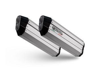 Pot echappement compatible avec Bmw K 1600 Gt 2017-2021, Hyper Sonic Titanium, Échappement légal, homologué,silencieux avec db killer amovible et tuyau de liaison spécifique 