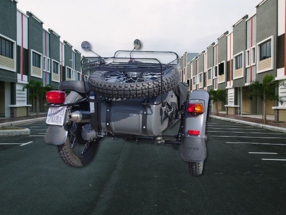 Pot echappement compatible avec Ural Gear Up 2017-2019, Ultracone, Pot échappement homologué et légal, silencieux avec mi-collecteur y db killer amovible 