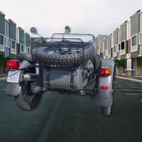 Pot echappement compatible avec Ural Gear Up 2017-2019, Ultracone, Pot échappement homologué et légal, silencieux avec mi-collecteur y db killer amovible 