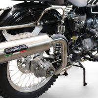 Pot echappement compatible avec Ural Gear Up 2020-2024, Ultracone, Pot échappement complet, non légal pour les pays de l'UE, avec db killer amovible 