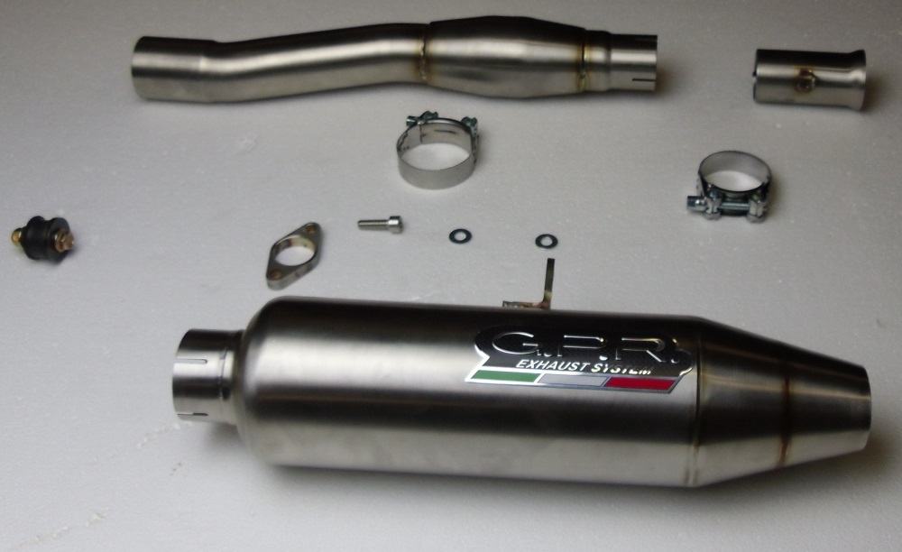 Pot echappement compatible avec Can Am Outlander 850 2016-2023, Deeptone Atv, Échappement légal, homologué,silencieux avec db killer amovible et tuyau de liaison spécifique 