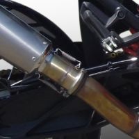 Pot echappement compatible avec Ktm Lc 8 Adventure 1090 2017-2020, Furore Evo4 Nero, Échappement légal, homologué,silencieux avec db killer amovible et tuyau de liaison spécifique 