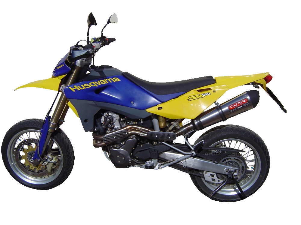 GPR exhaust compatible with  Swm Motorcycles RS650R  2017-2018, New Grand Prix Evo Titanium, Mid-Full system exhaust including removable db killer 